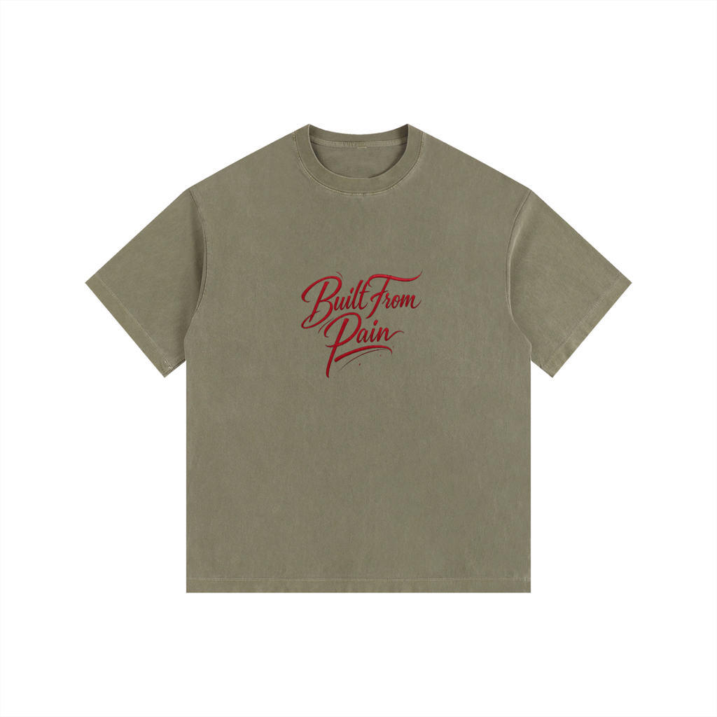 Vintage Washed Oversized Cotton T-Shirt