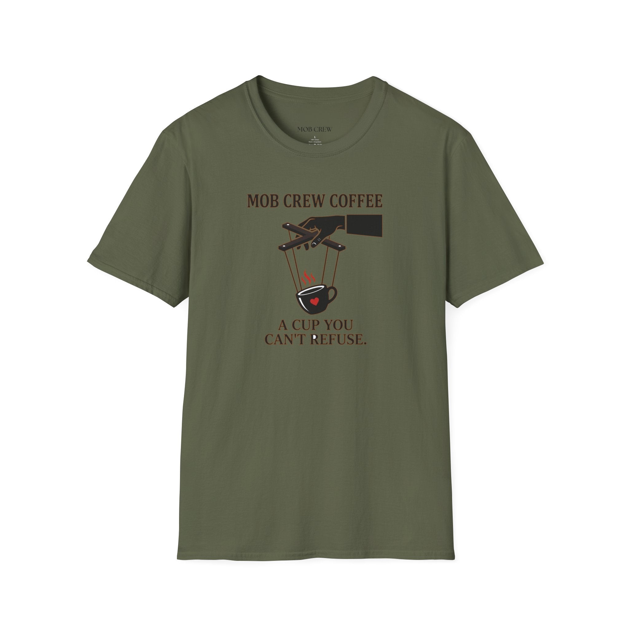 Mob Crew A Cup You Can't Refuse T-Shirt - Stylish Statement Wear for Trendsetters