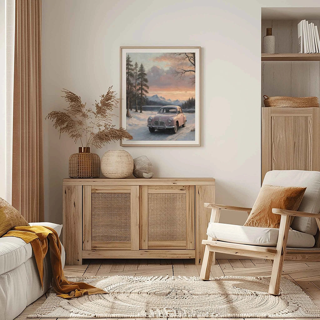 1960 Swedish Rally Legend - Lake Edition | Poster Canvas