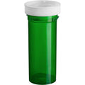 1-Clic Clear-Vu Green Plastic Vials 60 Dram 50 Ct