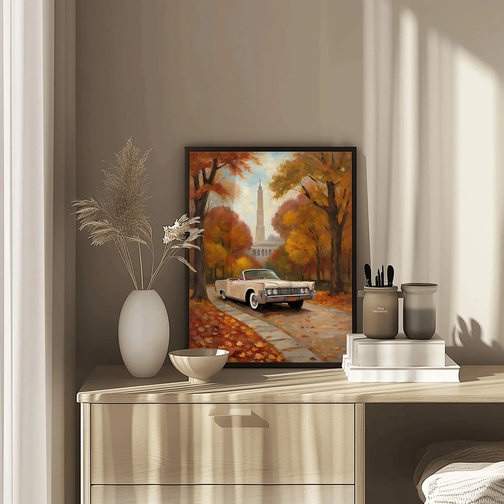 1961 Suicide-Door Continental - Autumn Edition | Poster Canvas