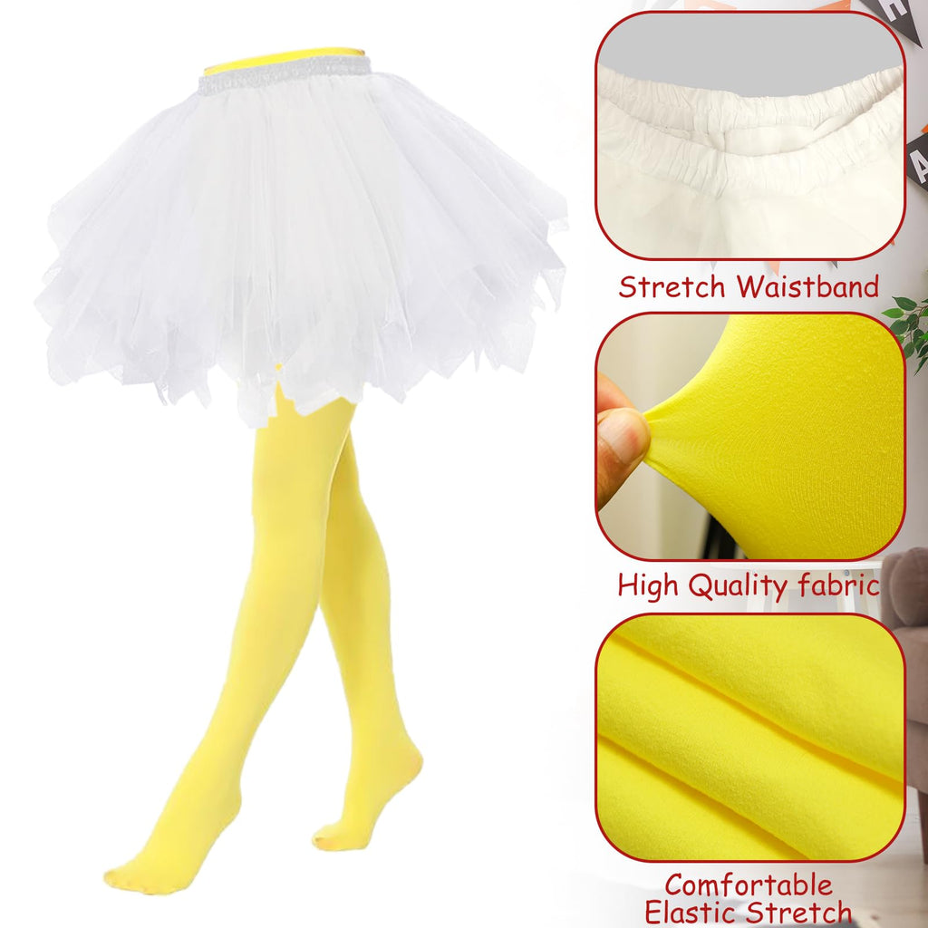Apragaz 10 PCS Chicken Couple Costume Set Multi Color One Size