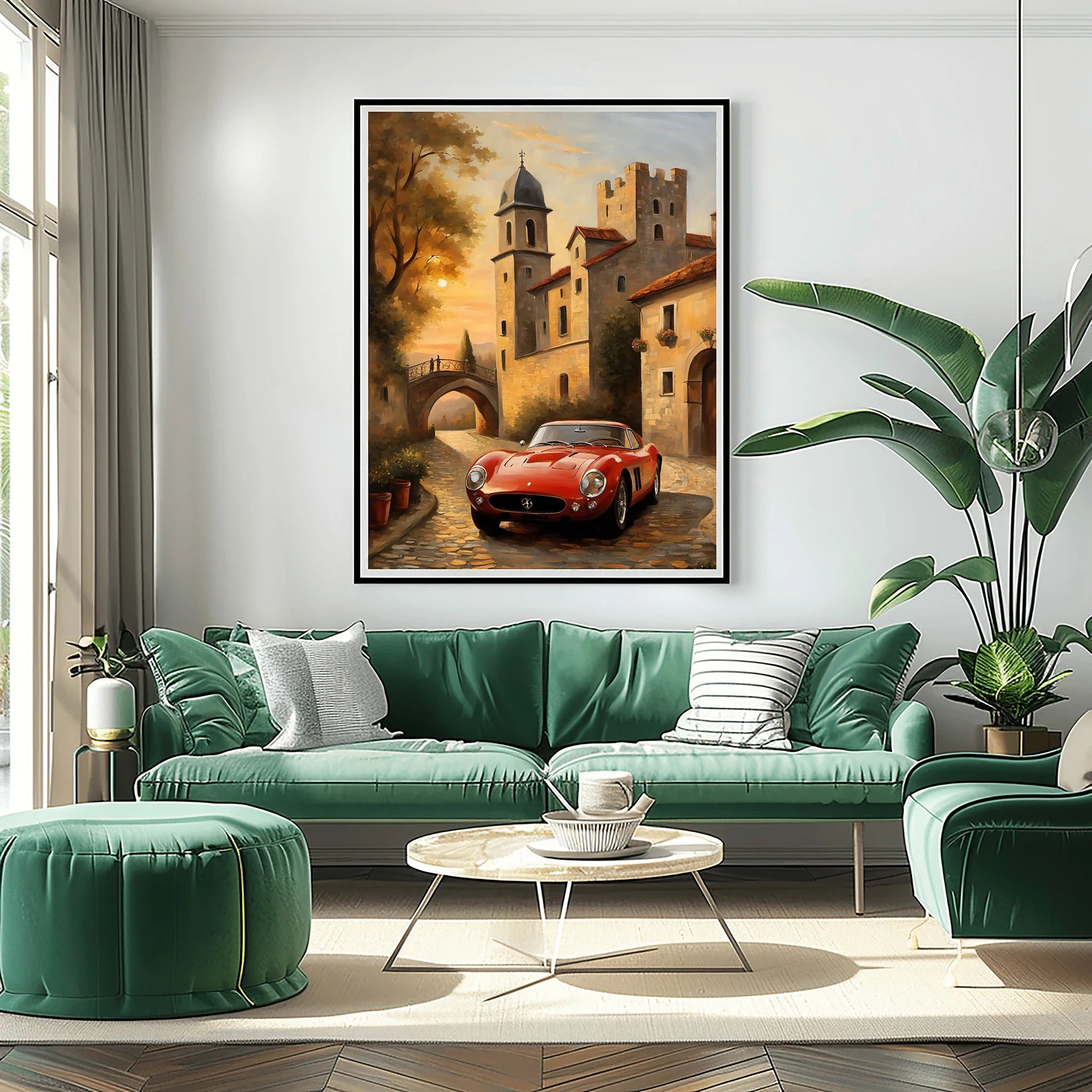 1962 Italian Racing Royalty - Stone Bridge Edition | Poster Canvas