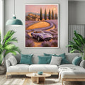 1962 Italian Racing Royalty - Lavender Edition | Poster Canvas