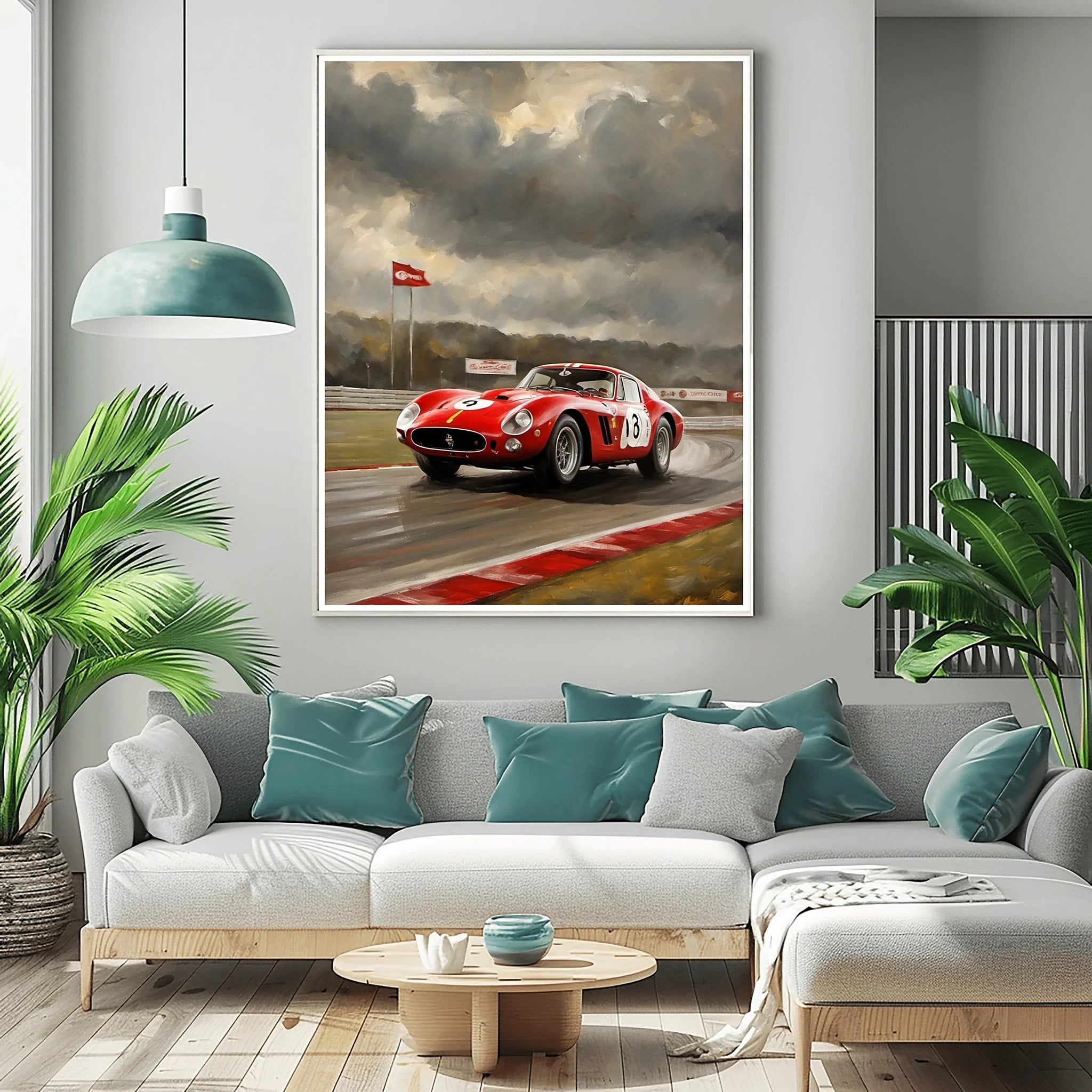 1962 Italian Racing Royalty - Racetrack Edition | Poster Canvas