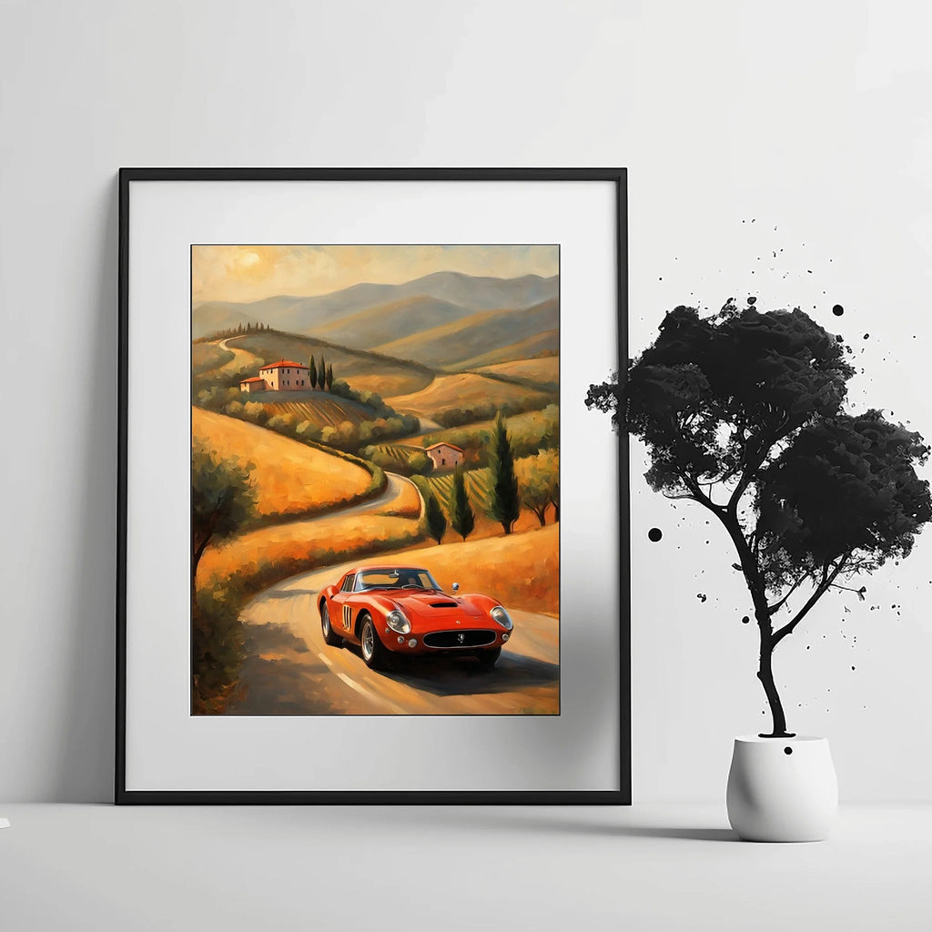 1962 Italian Racing Royalty - Tuscany Edition | Poster Canvas