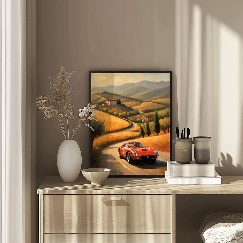 1962 Italian Racing Royalty - Tuscany Edition | Poster Canvas