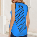 NEW!!! "THAT PART" branded (black rear) V-Neck Sleeveless Tank Top (Made to Order No Stock)
