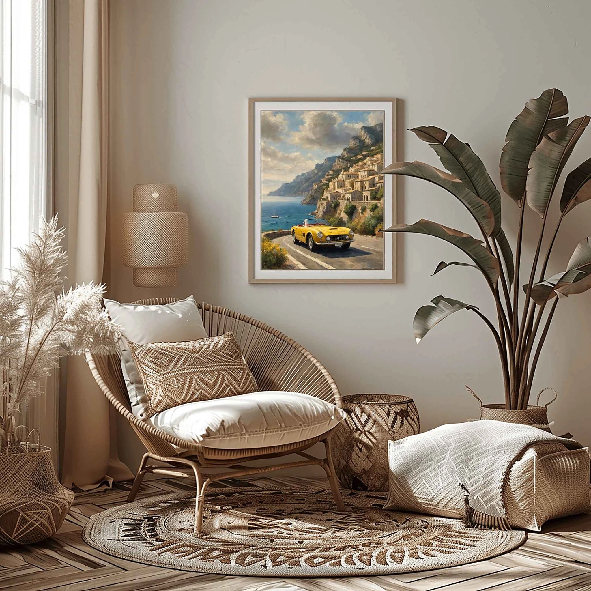1963 Italian GT Berlinetta - Coastal Edition | Poster Canvas