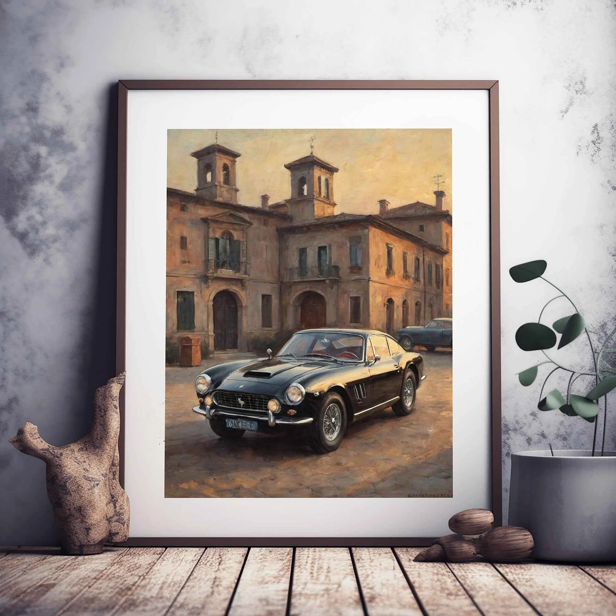 1963 Italian GT Berlinetta - Modena Edition | Poster Canvas