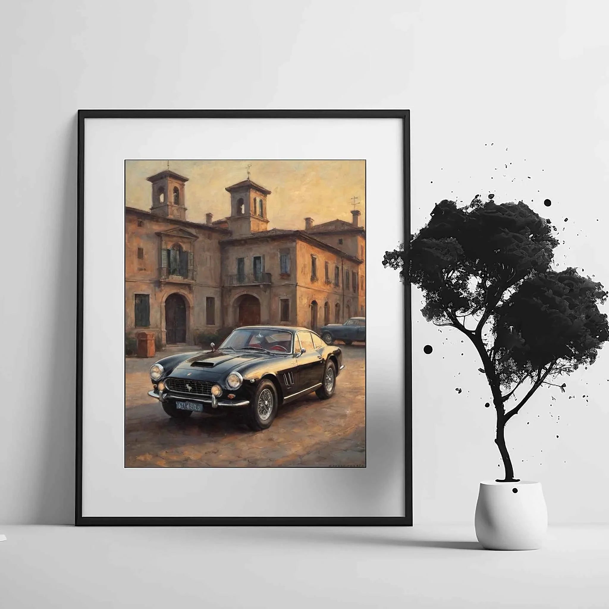 1963 Italian GT Berlinetta - Modena Edition | Poster Canvas