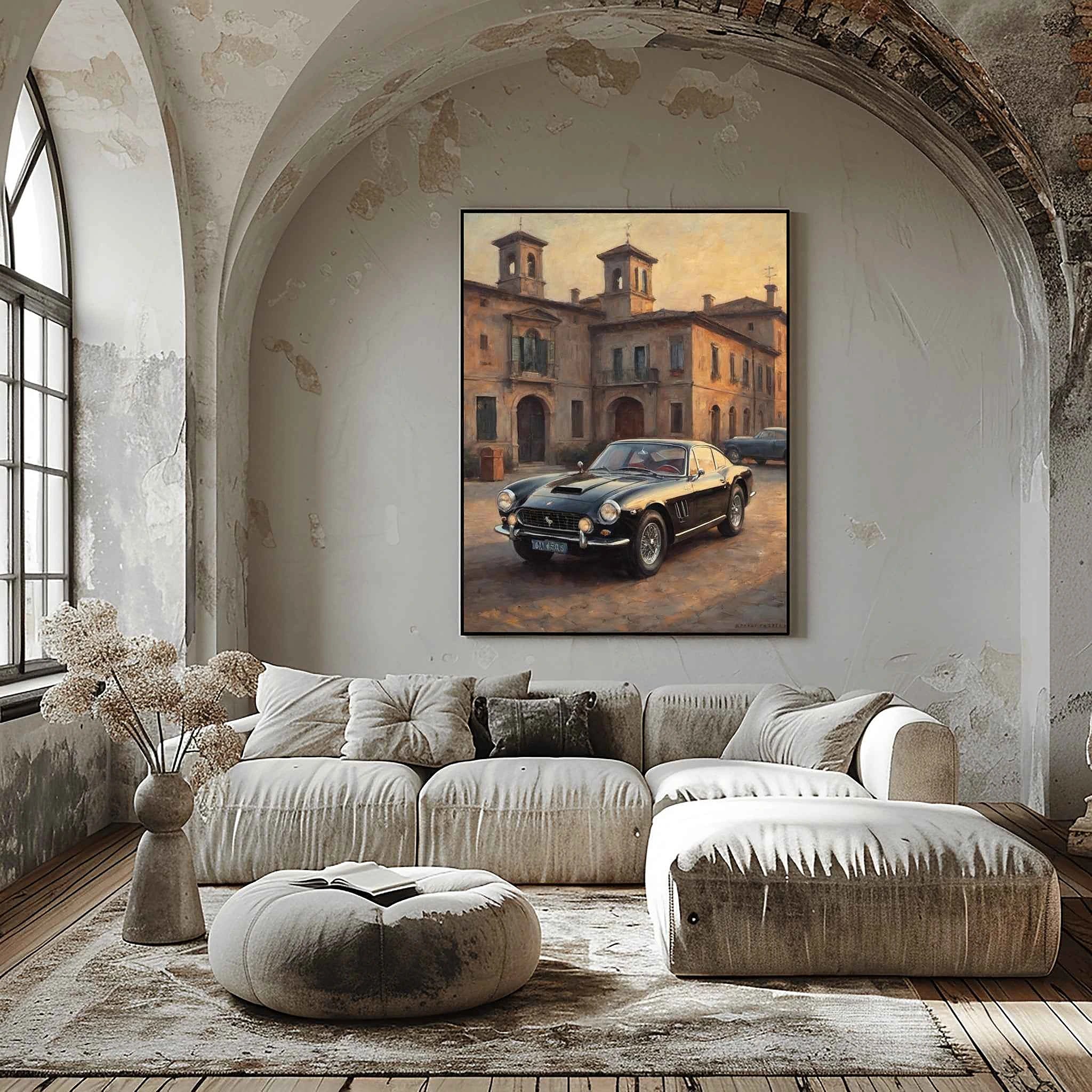 1963 Italian GT Berlinetta - Modena Edition | Poster Canvas