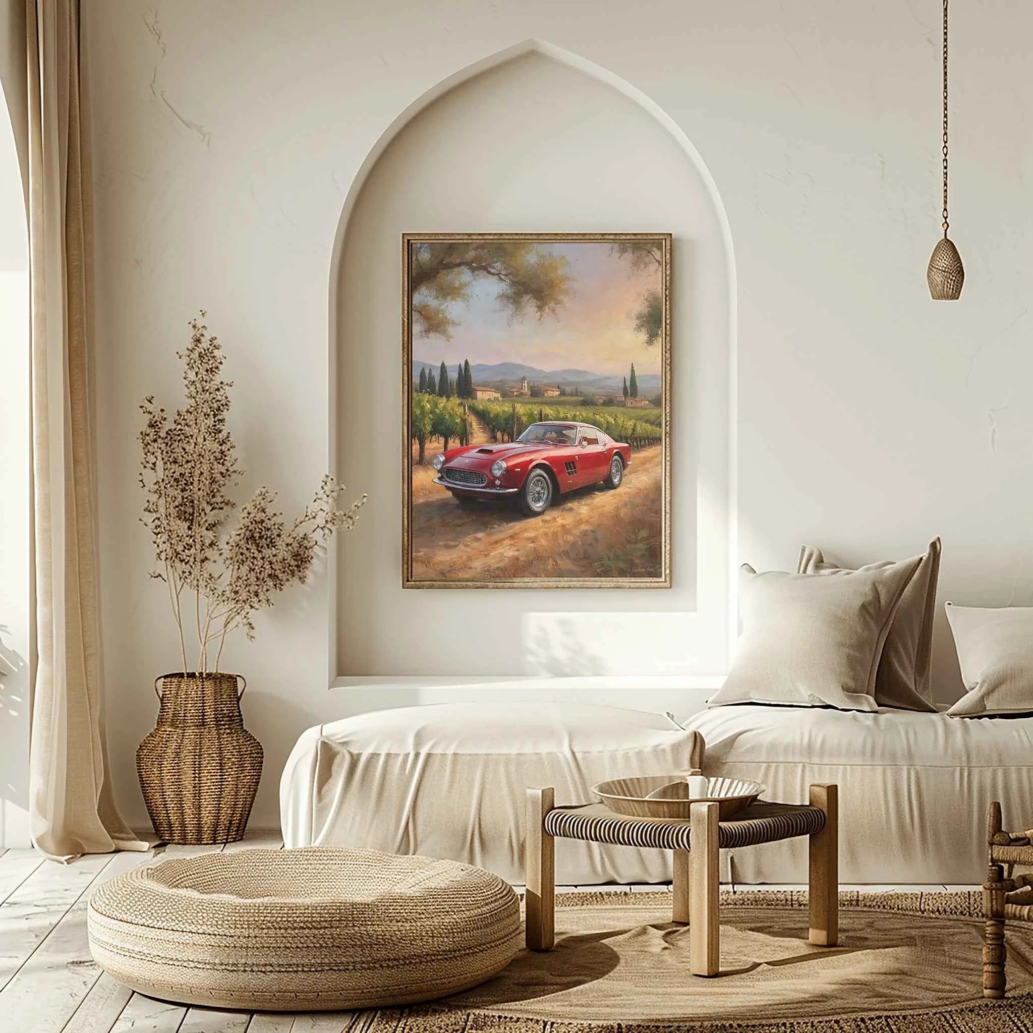1963 Italian GT Berlinetta - Tuscany Edition | Poster Canvas
