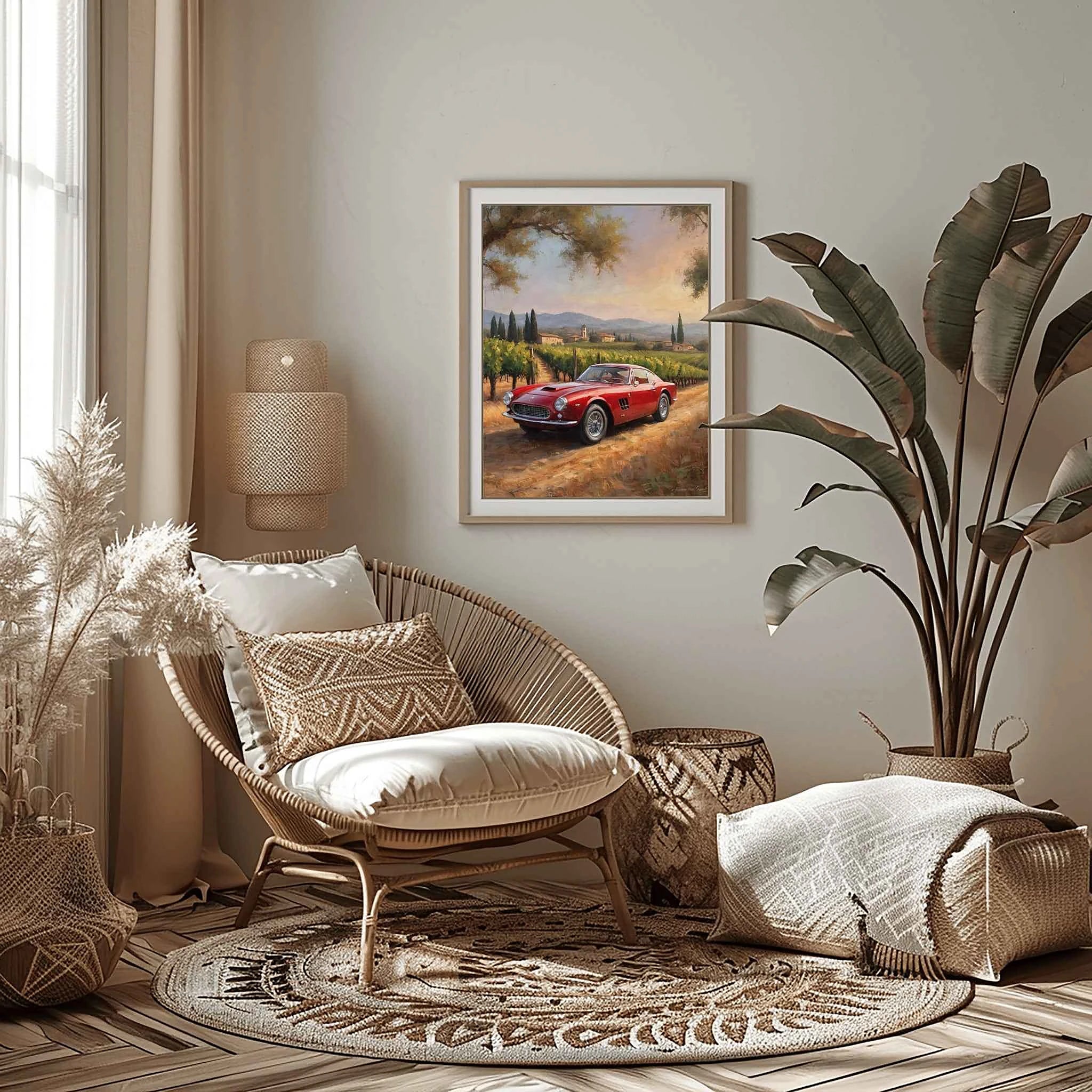 1963 Italian GT Berlinetta - Tuscany Edition | Poster Canvas