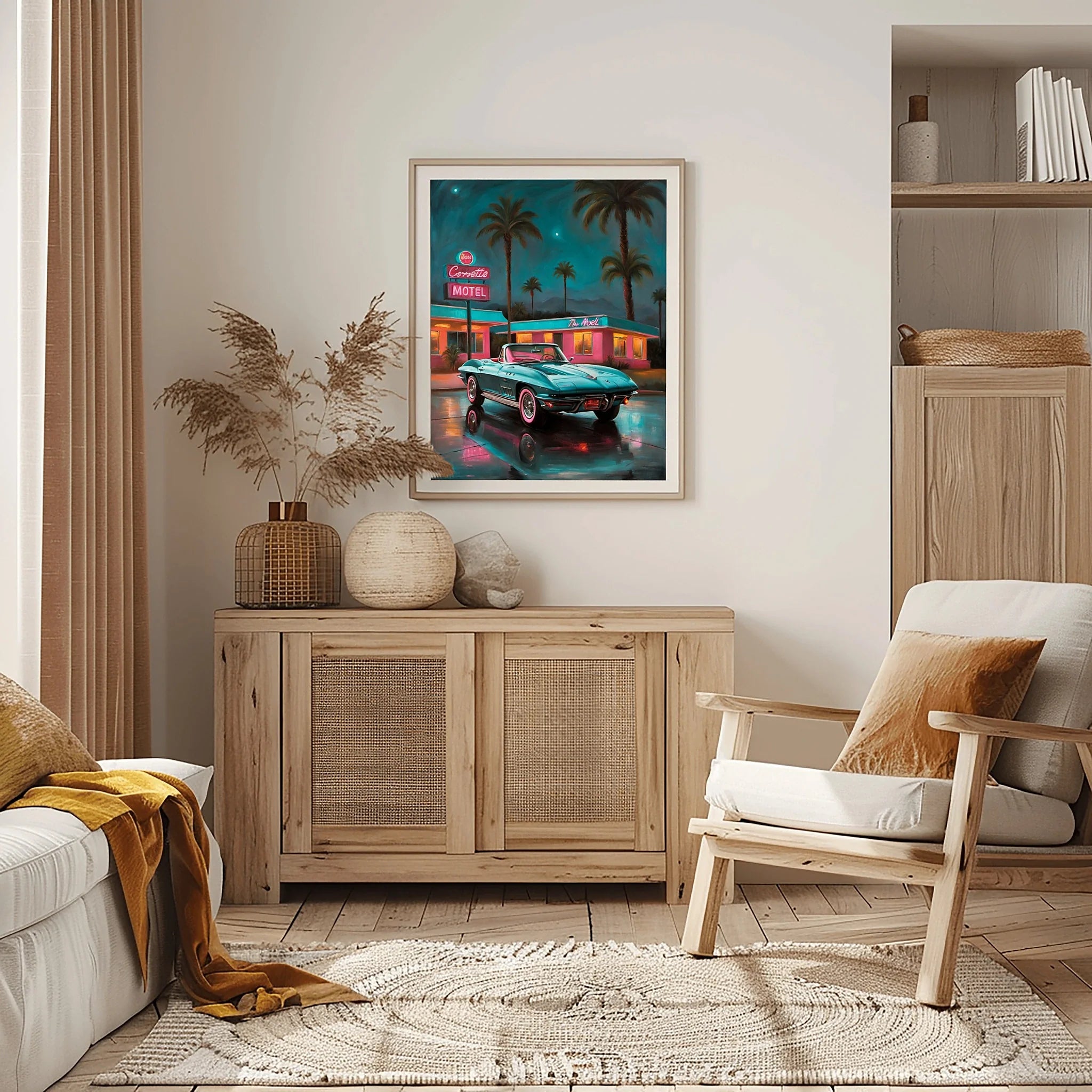 1963 Split-Window Stingray - Hotel Edition | Poster Canvas