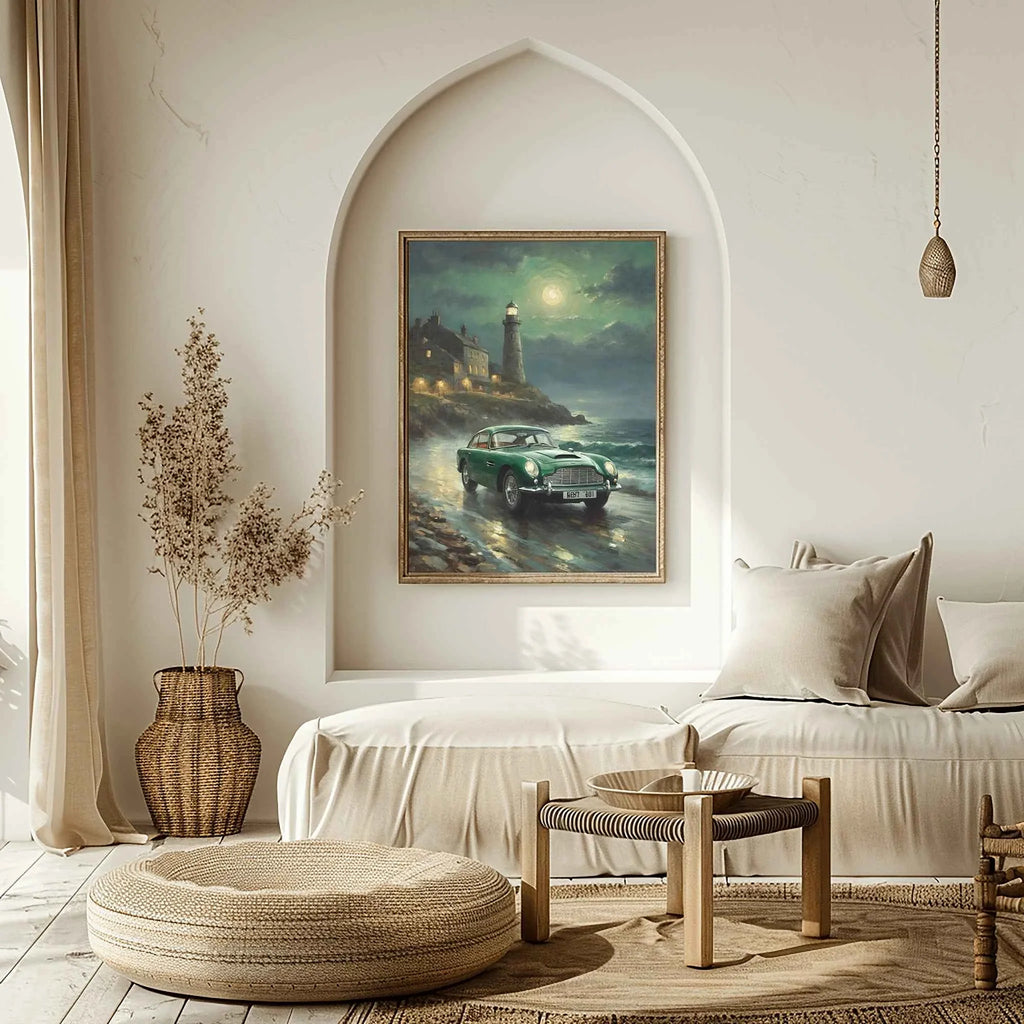 1964 British GT Elegance - Lighthouse Edition | Poster Canvas
