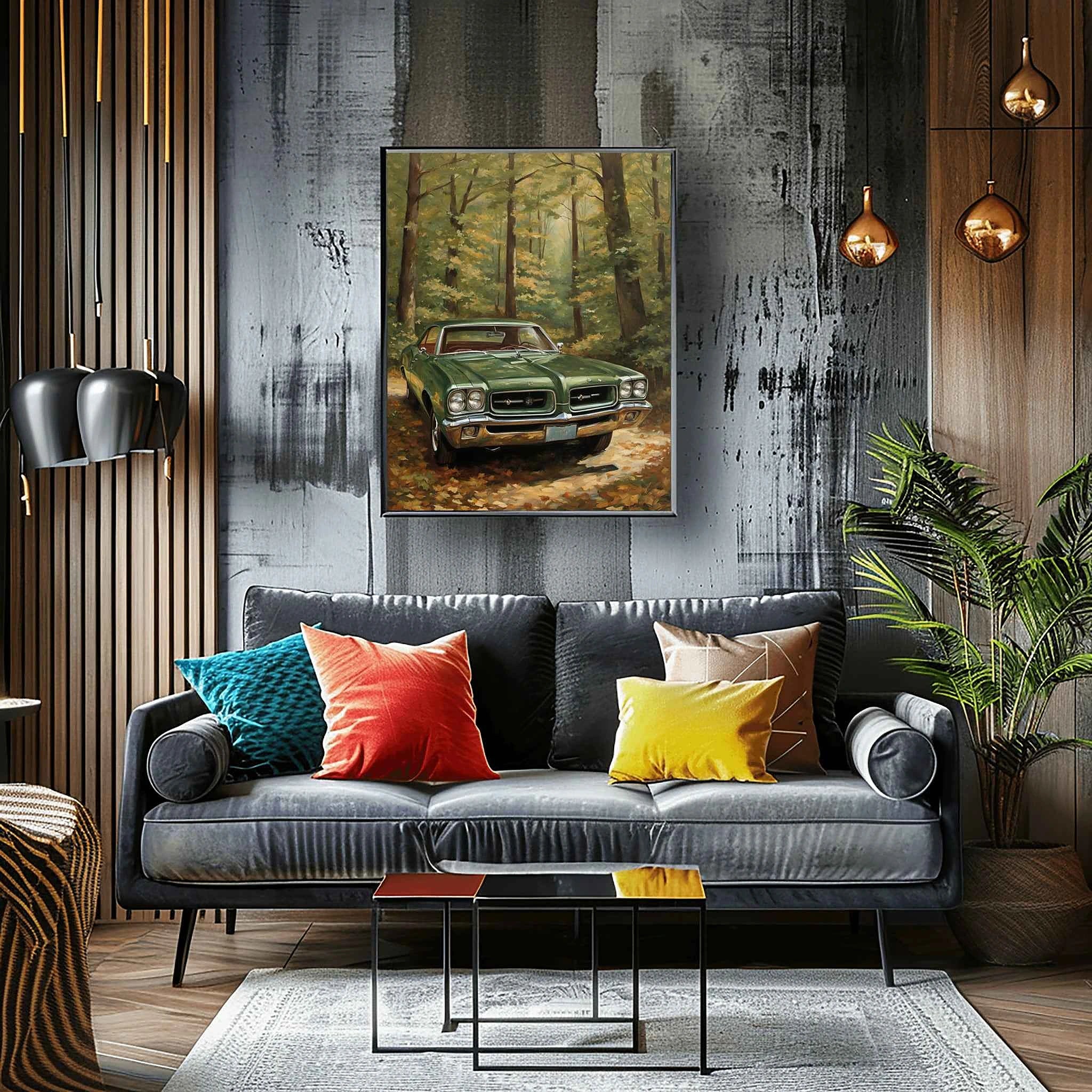1964 GTO Muscle Pioneer - Forest Edition | Poster Canvas
