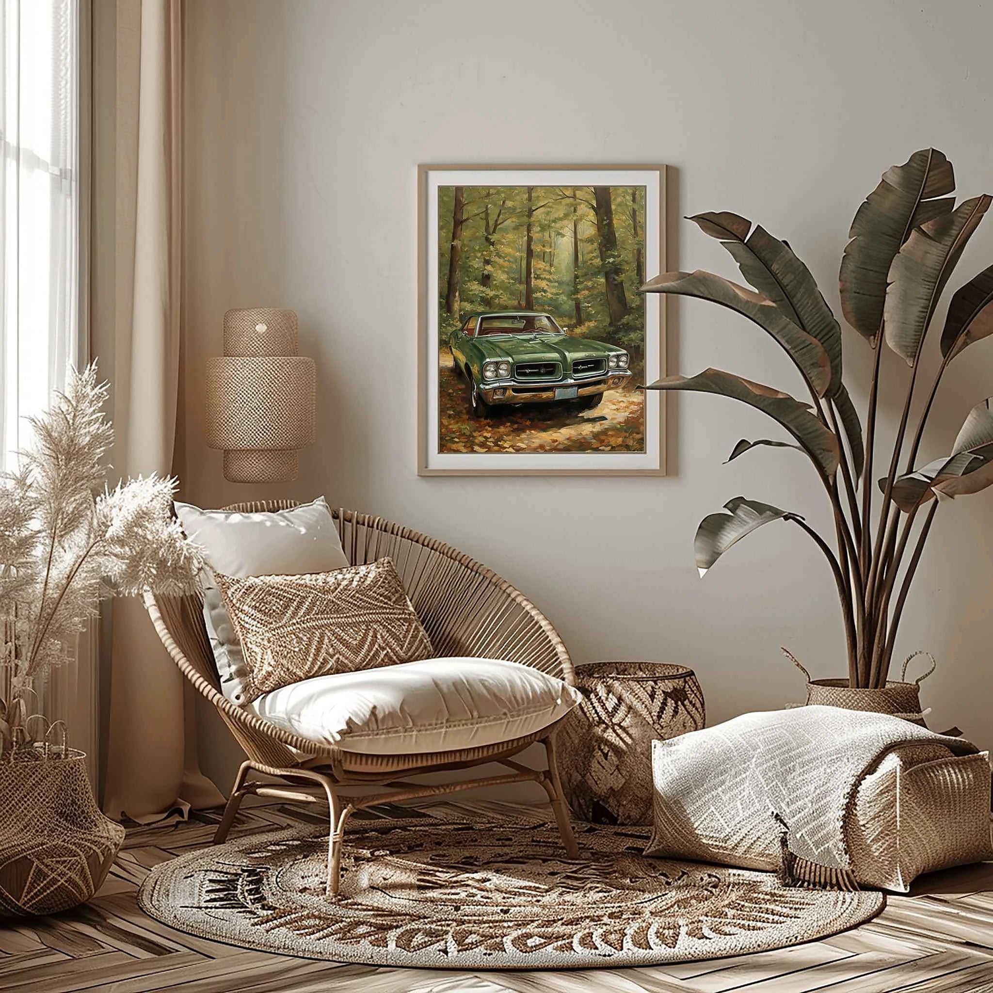 1964 GTO Muscle Pioneer - Forest Edition | Poster Canvas