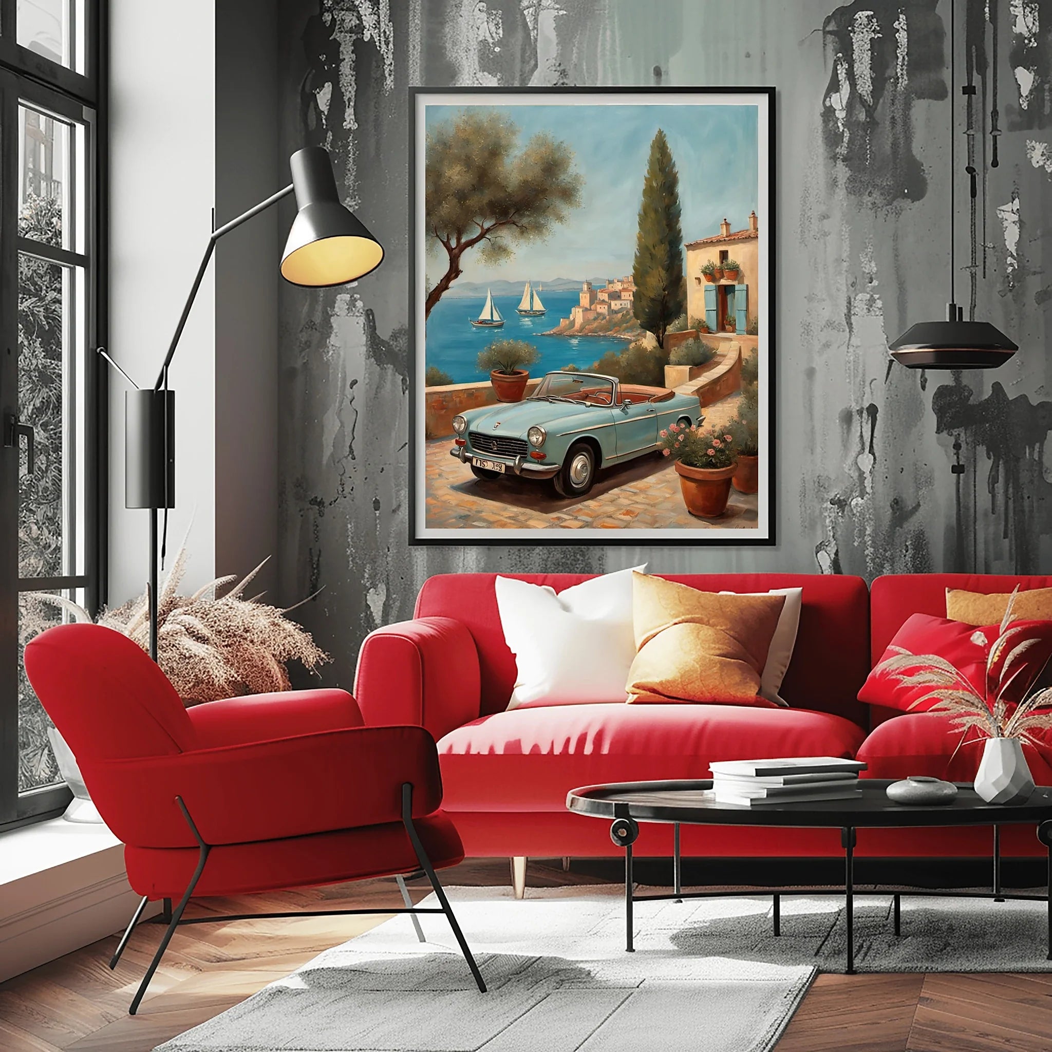 1965 French Safari Classic - Coastal Edition | Poster Canvas
