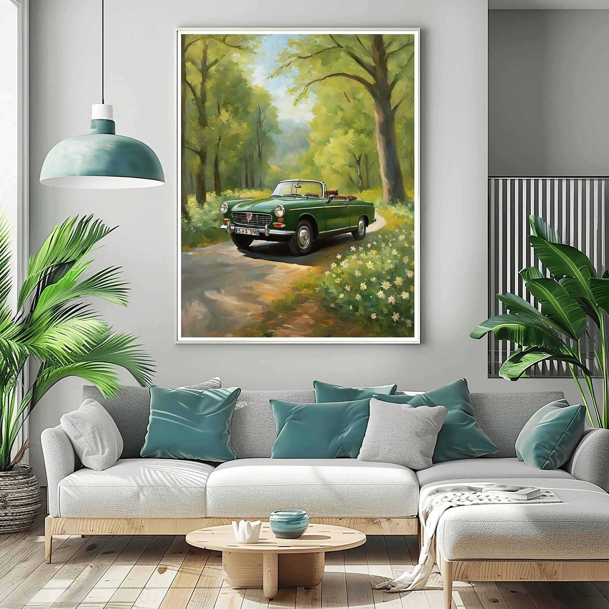 1965 French Safari Classic - Forest Edition | Poster Canvas