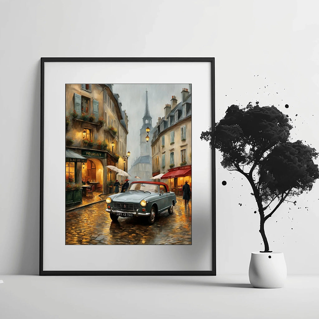 1965 French Safari Classic - European Street Edition | Poster Canvas