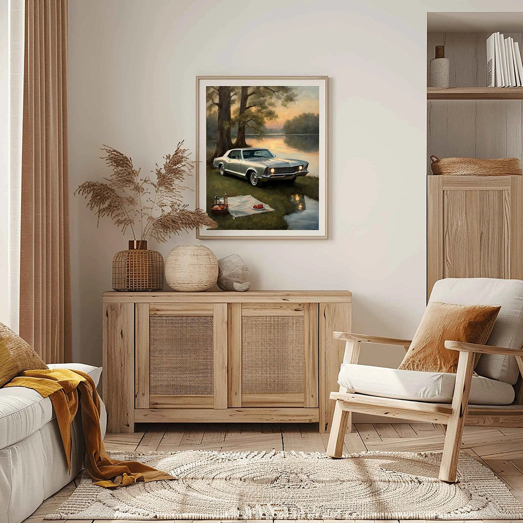 1965 Riviera Gran Sport - Lake Edition | Poster Canvas