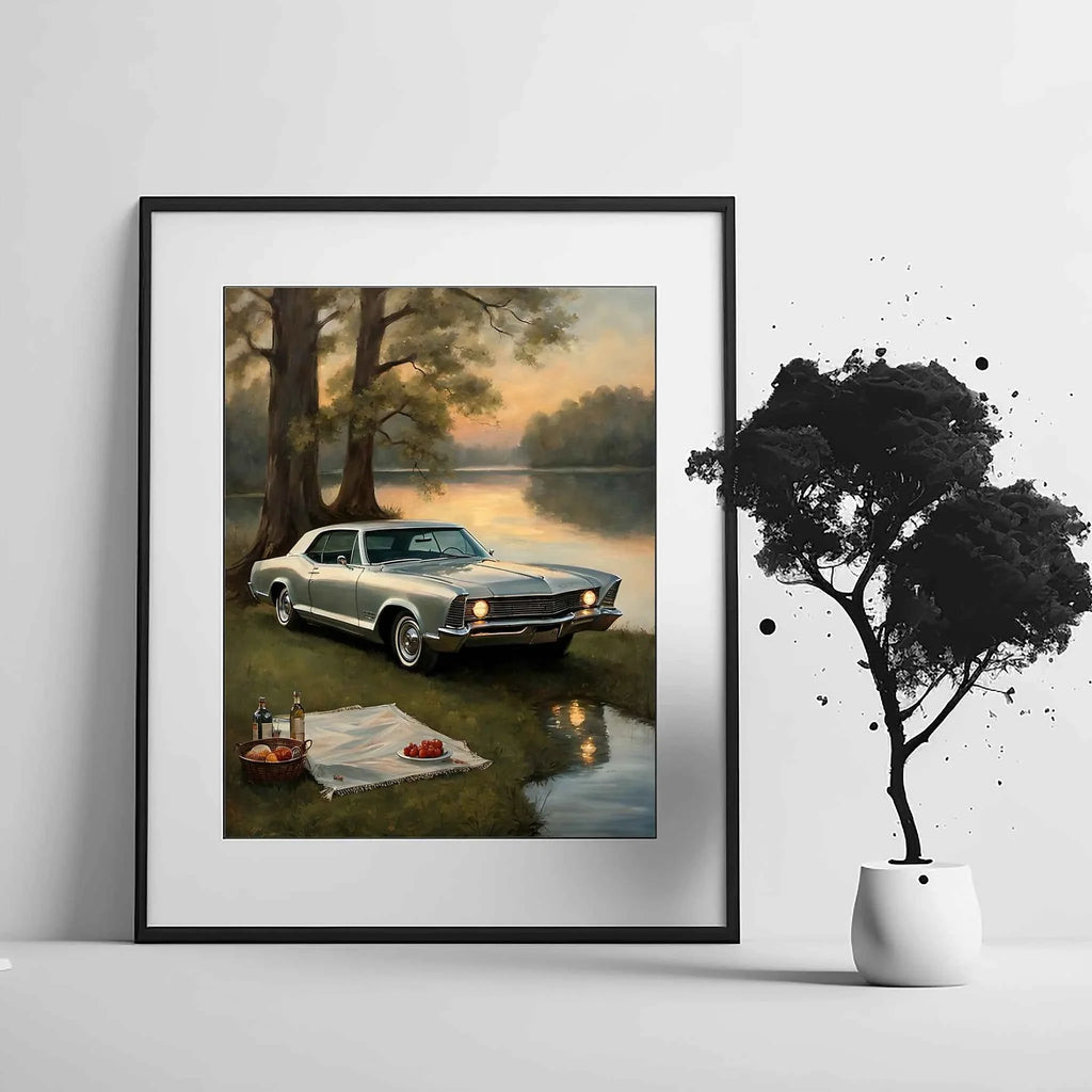 1965 Riviera Gran Sport - Lake Edition | Poster Canvas
