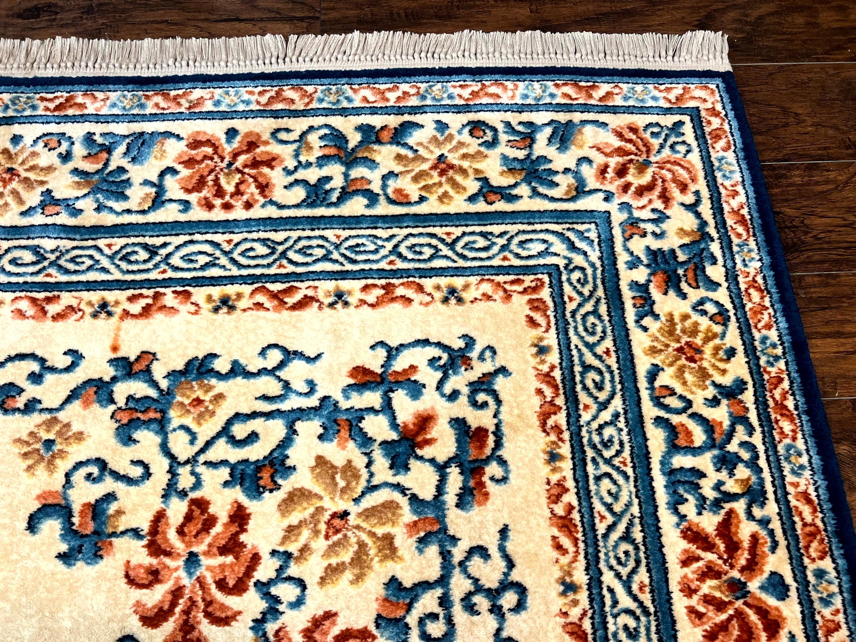 Karastan Rug 10x14 Chinese #718, Vintage Original 700 Series Wool Pile Karastan Carpet, Asian Oriental Rug, Rare