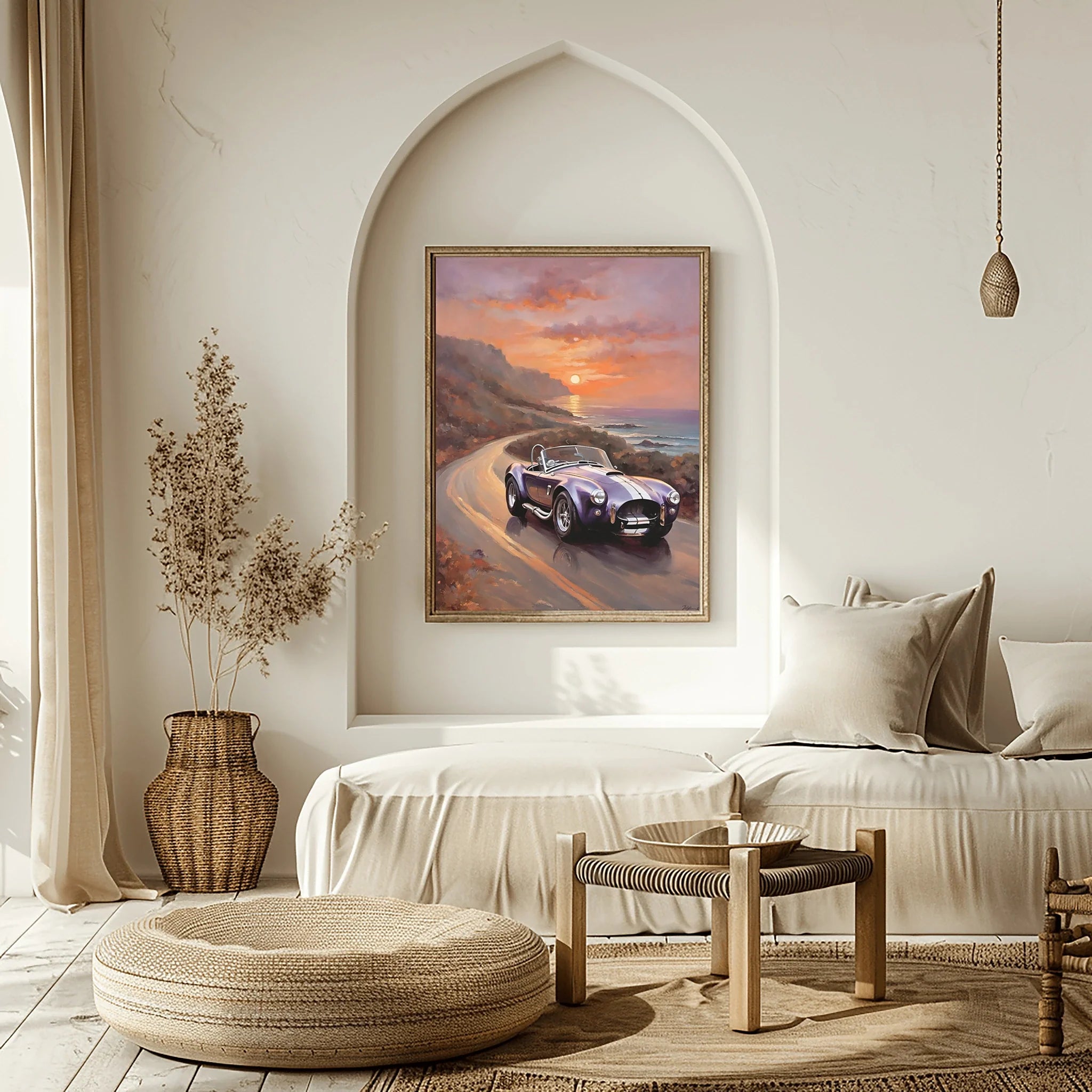1966 Cobra Racing Heritage - Coastal Edition | Poster Canvas
