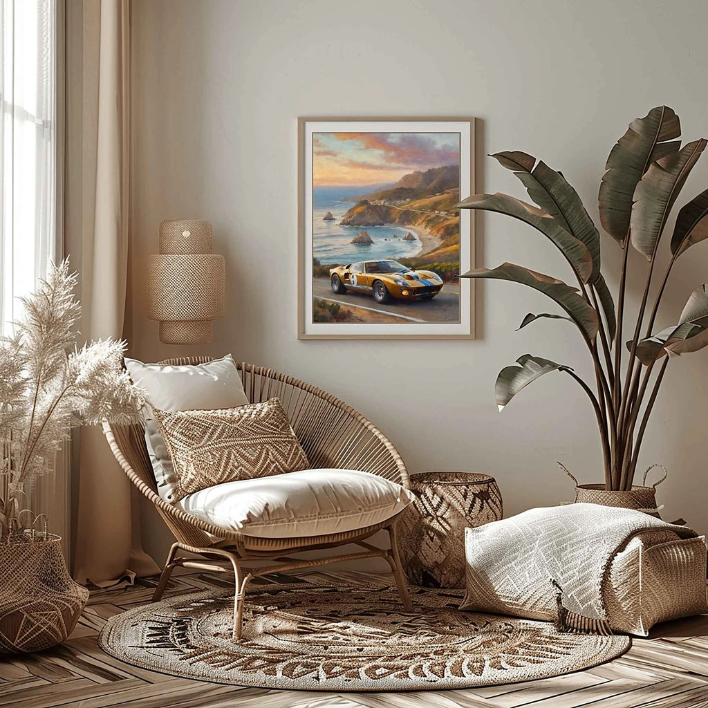 1966 Le Mans Victor - Coastal Edition | Poster Canvas