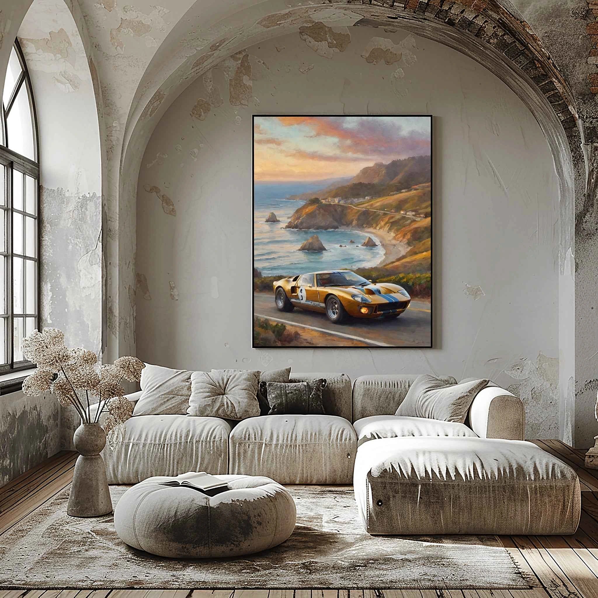 1966 Le Mans Victor - Coastal Edition | Poster Canvas