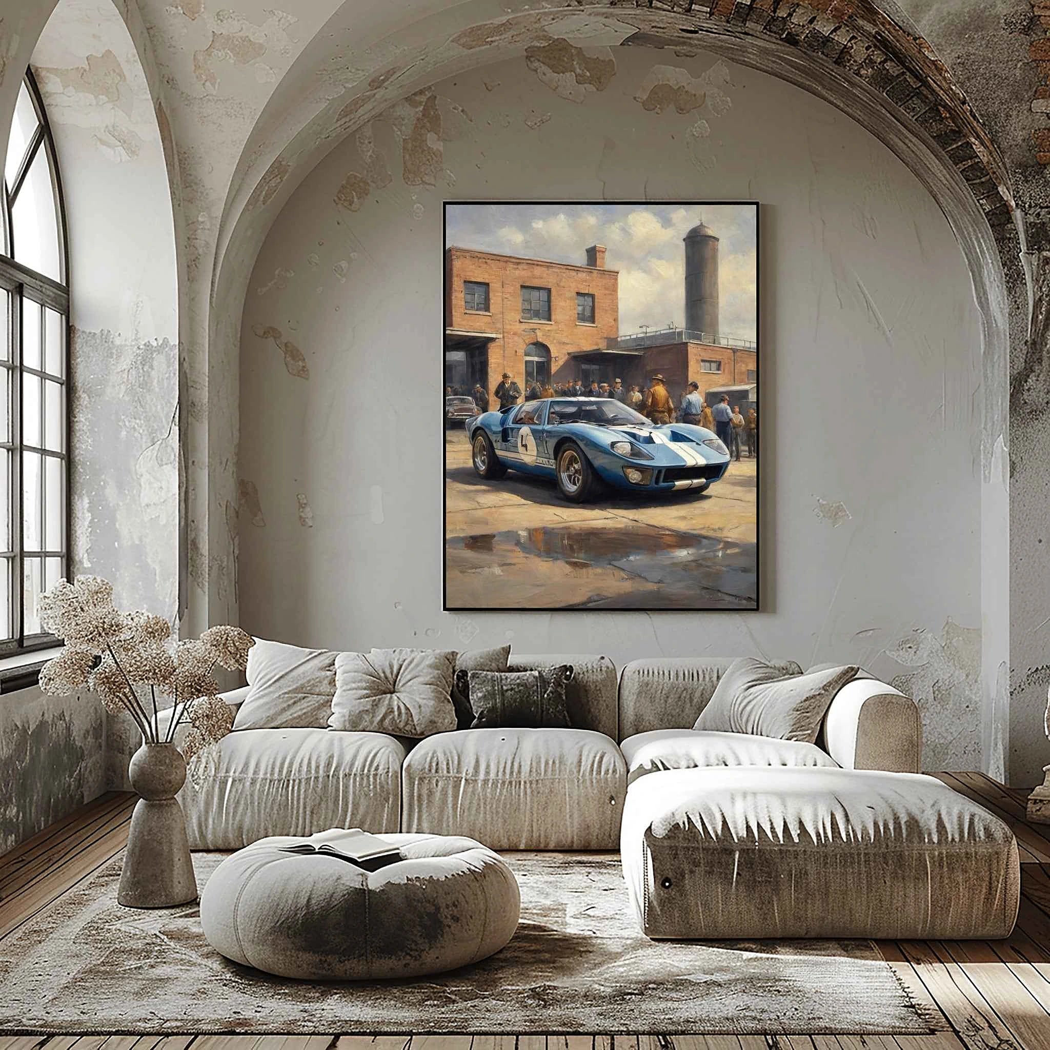 1966 Le Mans Victor - Dearborn Edition | Poster Canvas