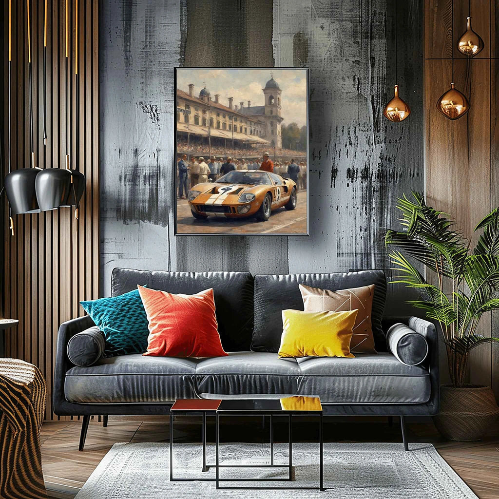 1966 Le Mans Victor - Monza Edition | Poster Canvas