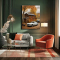 1966 Swedish GT Icon - Old Garage Edition | Poster Canvas