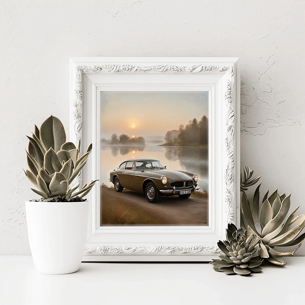 1966 Swedish GT Icon - Lakeside Edition | Poster Canvas