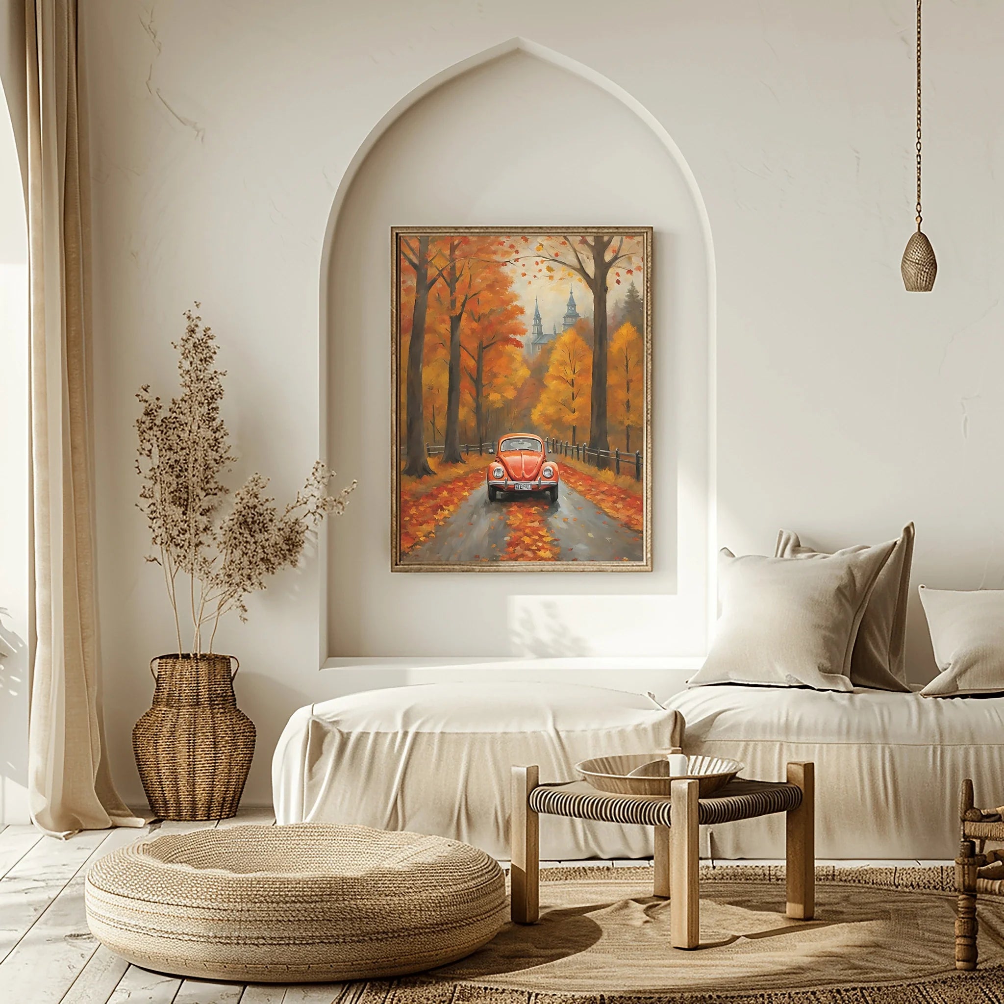 1967 Love Bug Classic - Autumn Edition | Poster Canvas