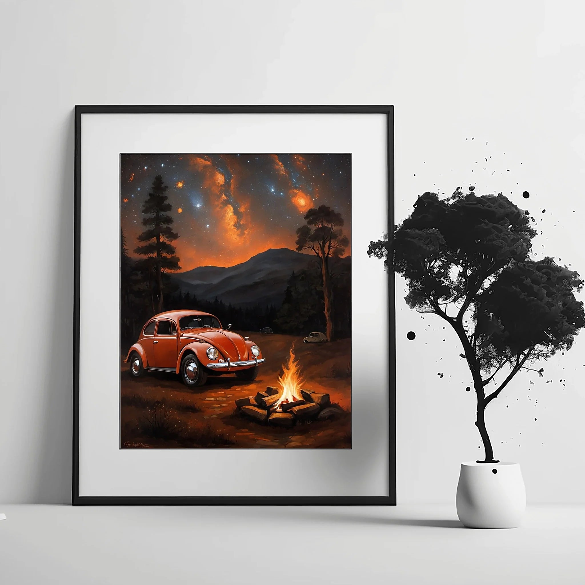 1967 Love Bug Classic - Camp Edition | Poster Canvas