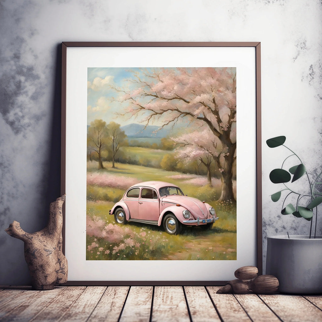 1967 Love Bug Classic - Spring Edition | Poster Canvas