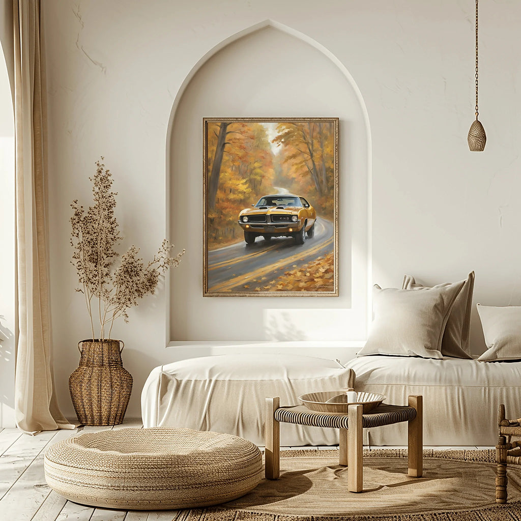 1968 AMC Javelin Spirit - Autumn Edition | Poster Canvas