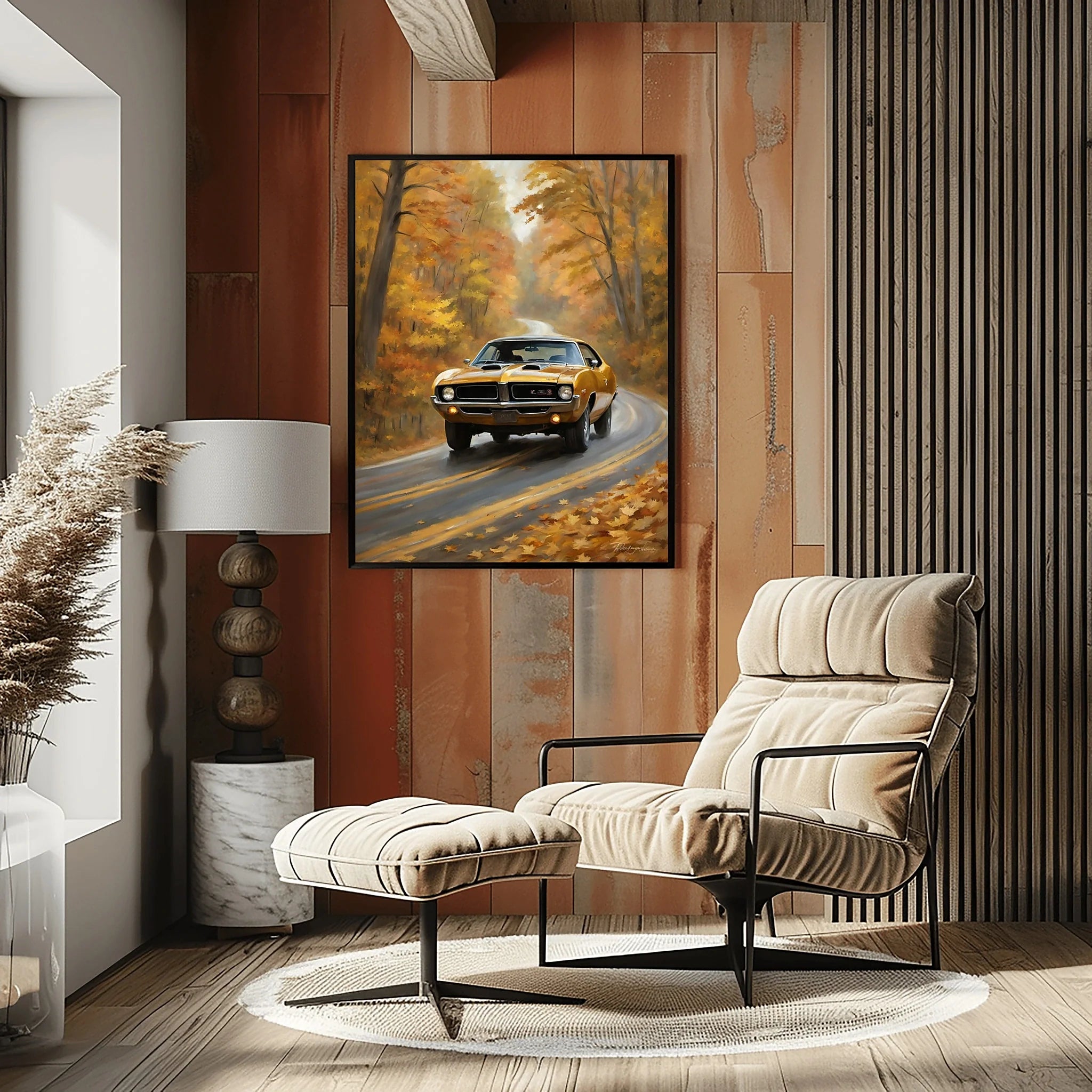 1968 AMC Javelin Spirit - Autumn Edition | Poster Canvas