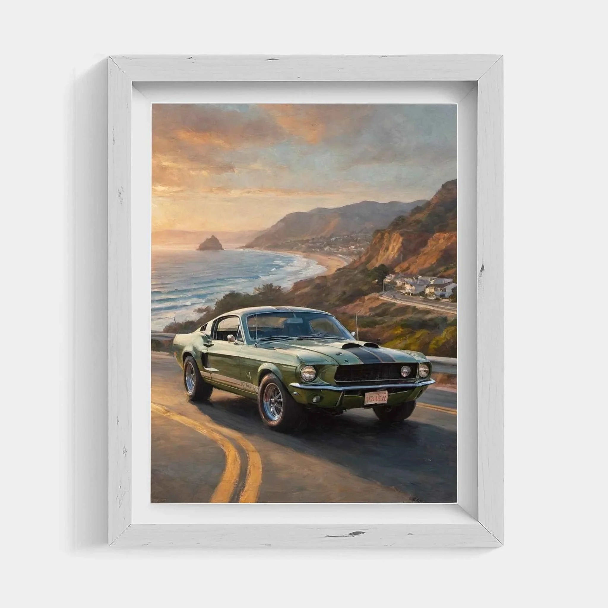 1968 Shelby Muscle Icon - Malibu Edition | Poster Canvas