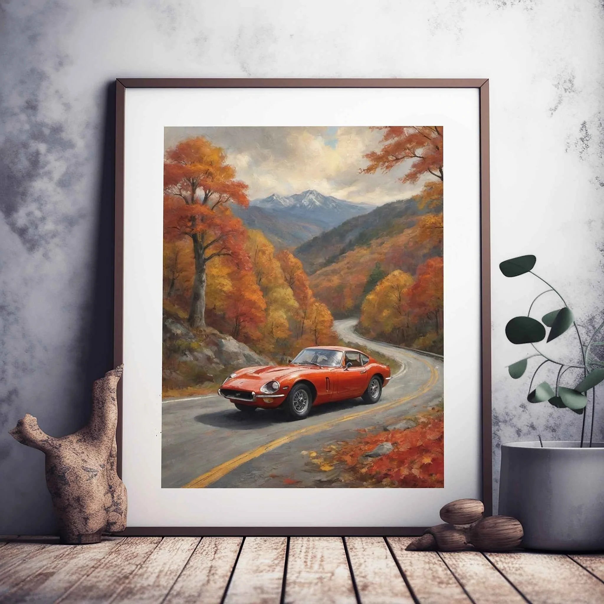 1968 Japanese GT Legend - Autumn Edition | Poster Canvas