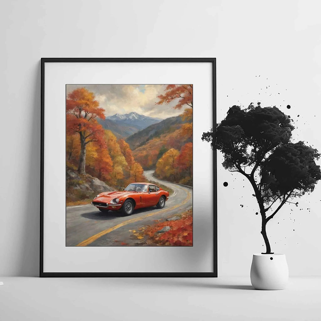 1968 Japanese GT Legend - Autumn Edition | Poster Canvas