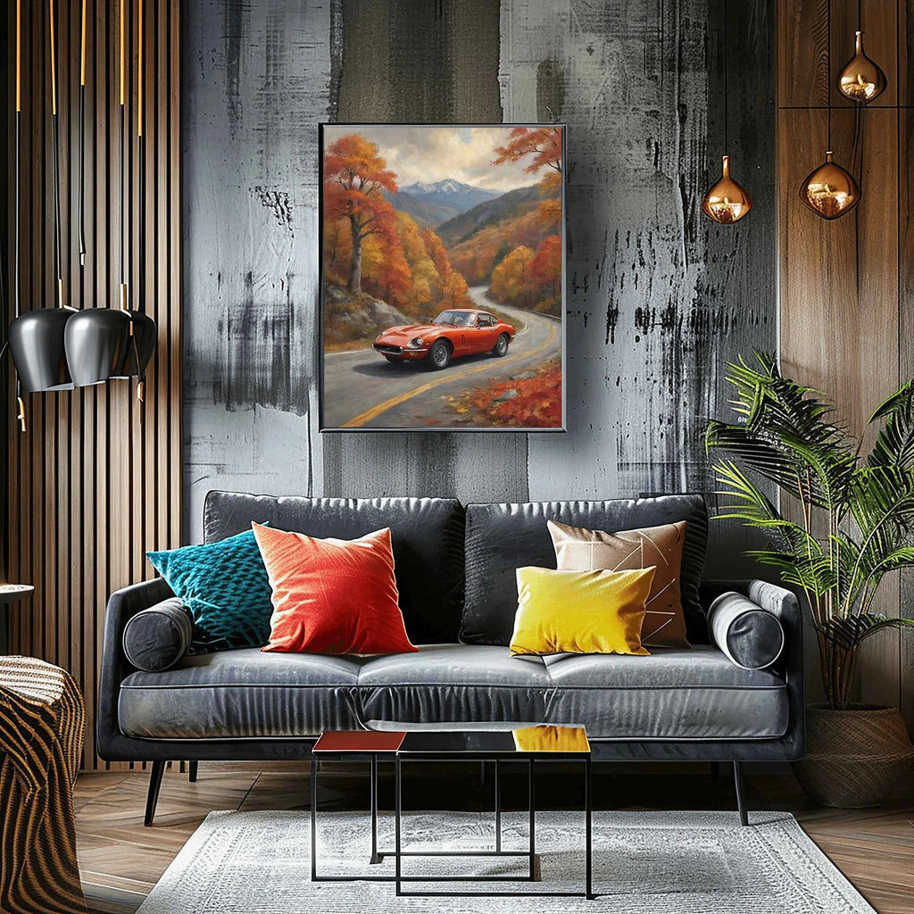1968 Japanese GT Legend - Autumn Edition | Poster Canvas
