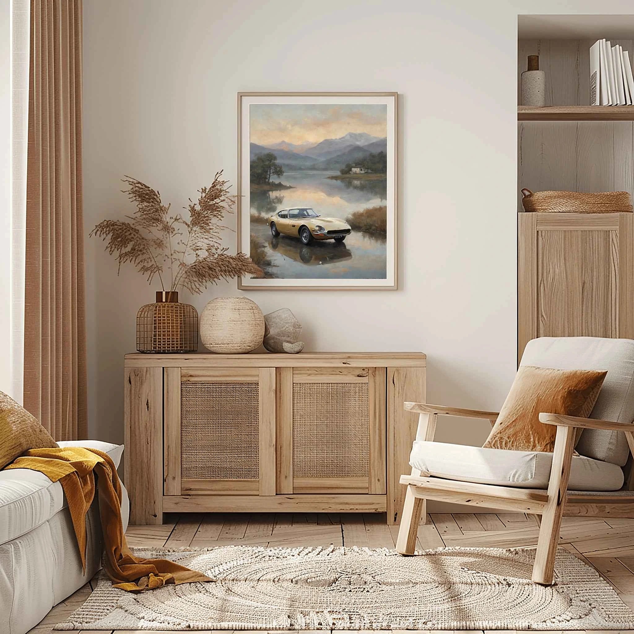 1968 Japanese GT Legend - Lake Edition | Poster Canvas
