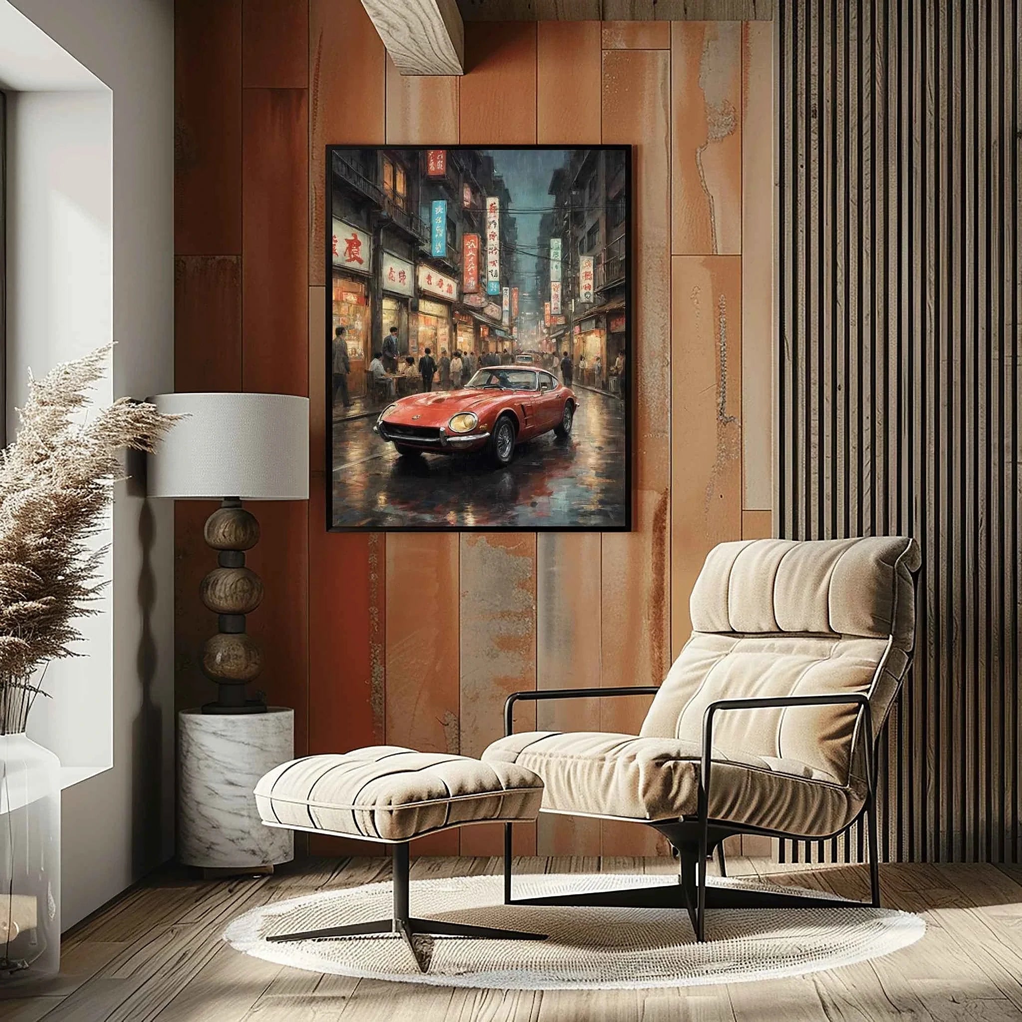 1968 Japanese GT Legend - Night Edition | Poster Canvas