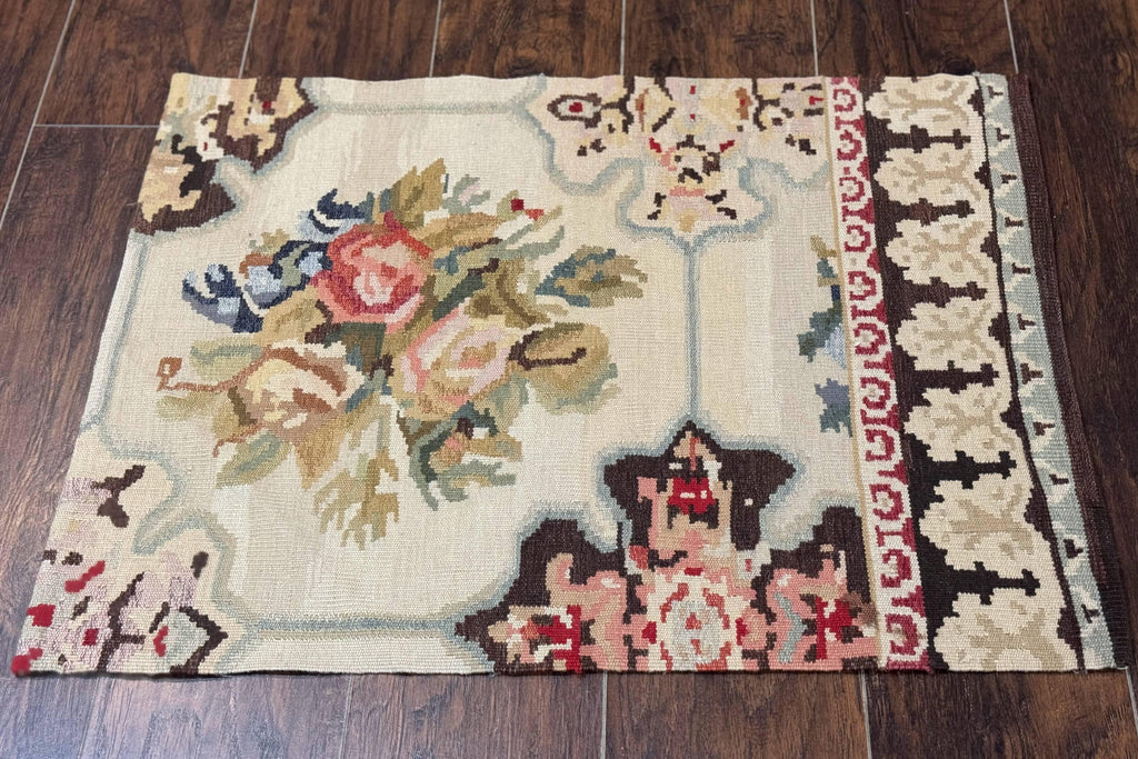 Antique Bessarabian Flatweave Kilim Rug 2x3, Sampler Rug 2 x 3 ft, Small Flatweave, Wool Handmade