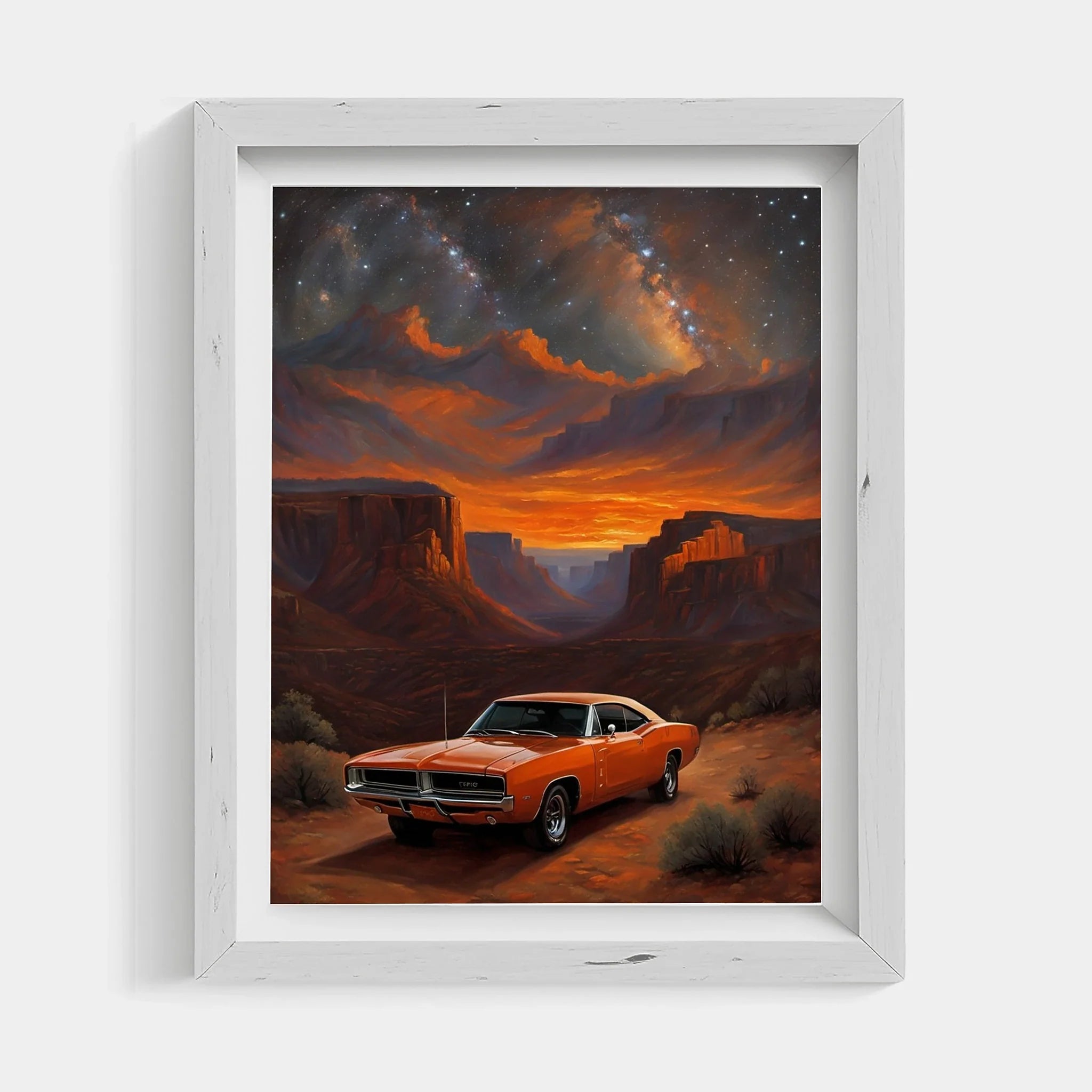 1969 RT Charger Power - Canyon Edition | Poster Canvas