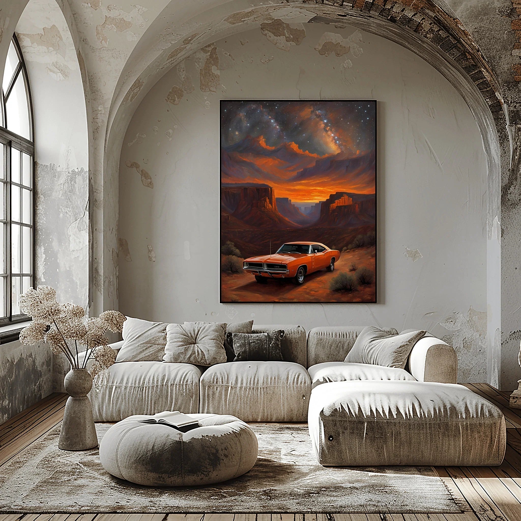 1969 RT Charger Power - Canyon Edition | Poster Canvas