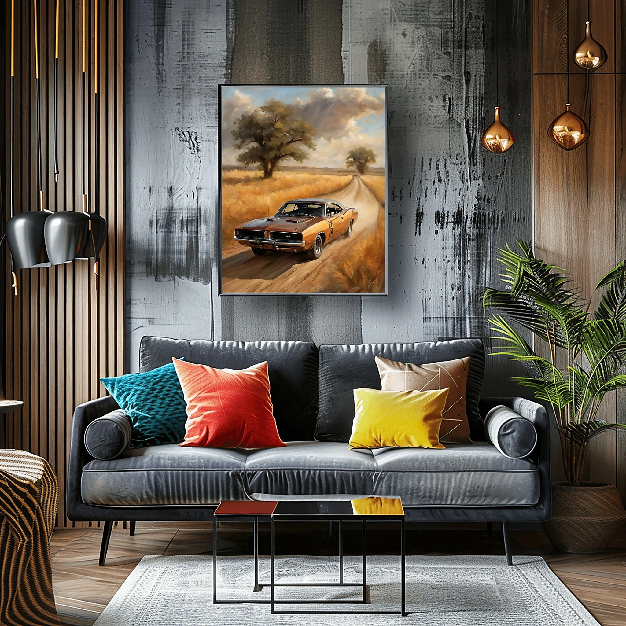 1969 RT Charger Power - Country Edition | Poster Canvas